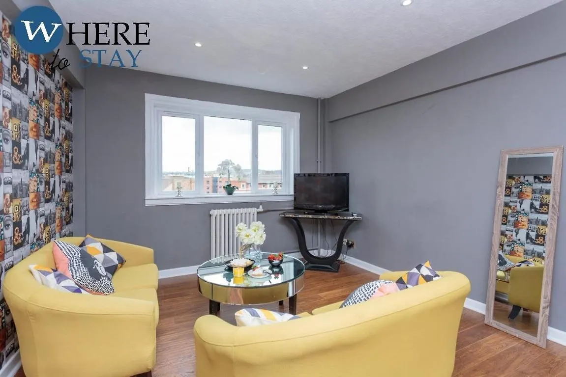 Stylish 3 Bedroom Apartment, Édimbourg 0*,